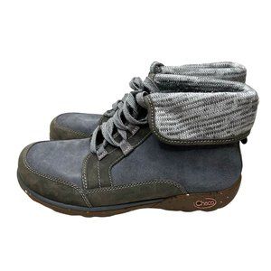 Chaco Women's Barbary Waterproof Hiking Boot in Castlerock Size 9